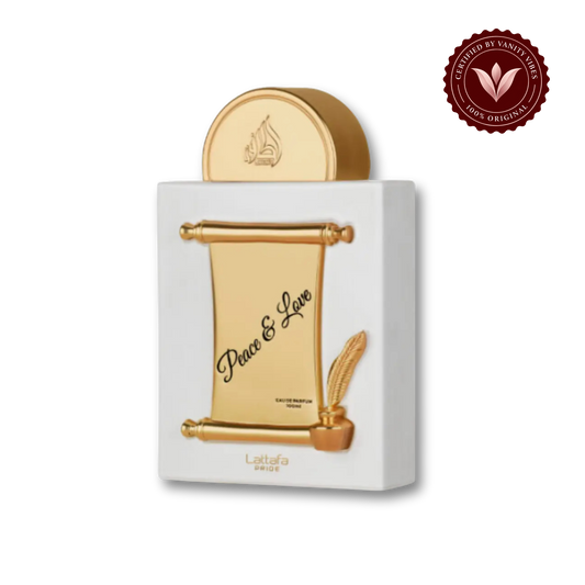 Lattafa Pride Peace & Love Eau de Parfum 100ml - Long Lasting Original Elegant Unisex Fragrance for Men & Women