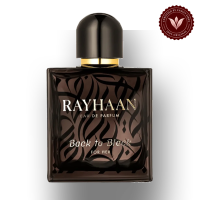 Back to Black , Rasasi by Rayhaan 100ml Women's EDP | Pakistan | Vanity Vibes product image 1