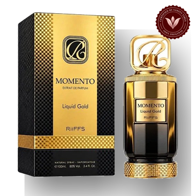 Momento Liquid Gold by Riiffs 100ml Unisex EDP | Pakistan | Vanity Vibes product image 1