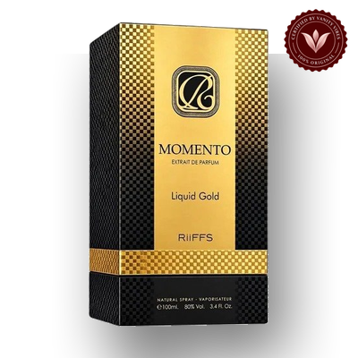 Momento Liquid Gold by Riiffs 100ml Unisex EDP | Pakistan | Vanity Vibes product image 3