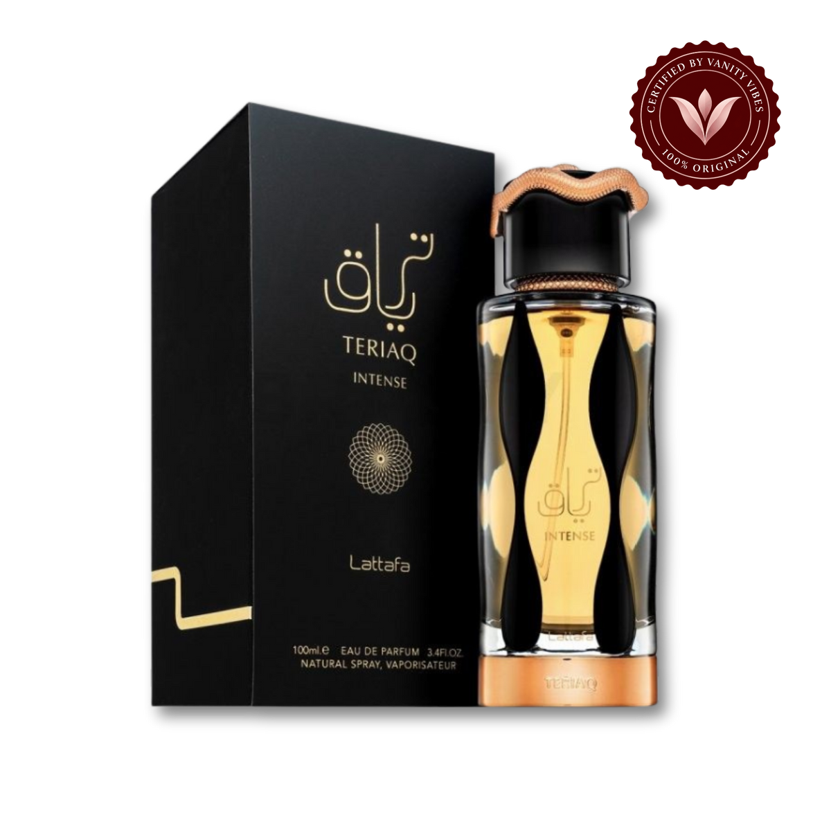 Teriaq Intense Lattafa Eau de Parfum for Women 100ml