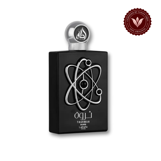 Lattafa Tharwah Silver Perfumes for Unisex Eau de Parfum for Women And Men