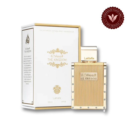 lattafa The Kingdom For Men Eau De Parfum Spray 100ML Long Lasting, Refreshingly Captivating Scent