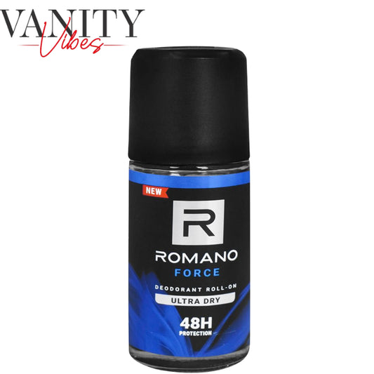 Romano Force Ultra Dry 48H Deodorant Roll-On For Men 50ml