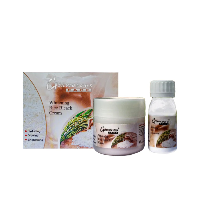 Glamorous Face Rice Bleach Cream