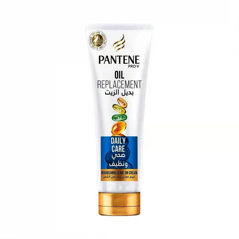 Pantene Pro-V Oil Replacement Daily Care Nourishing Leave-On Cream 180 ml Daily Hair Nourishment & Smoothness