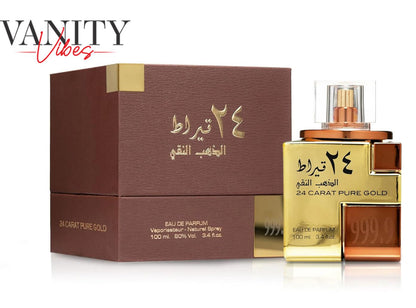 Lattafa 24 Carat Eau De Parfum 100ml | Original Long Lasting Perfume