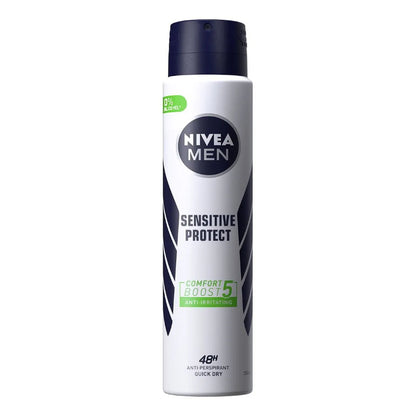 Nivea Men Sensitive Protect Quick Dry Anti-Perspirant Deodorant Spray 250ml