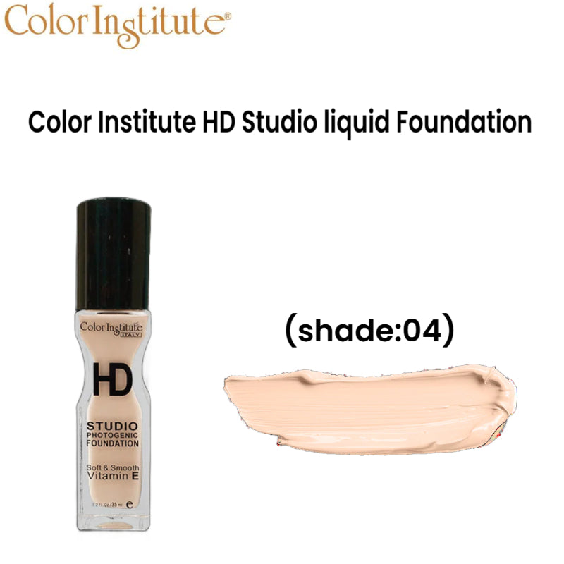 Color Institute HD Studio liquid Foundation (shade:04)