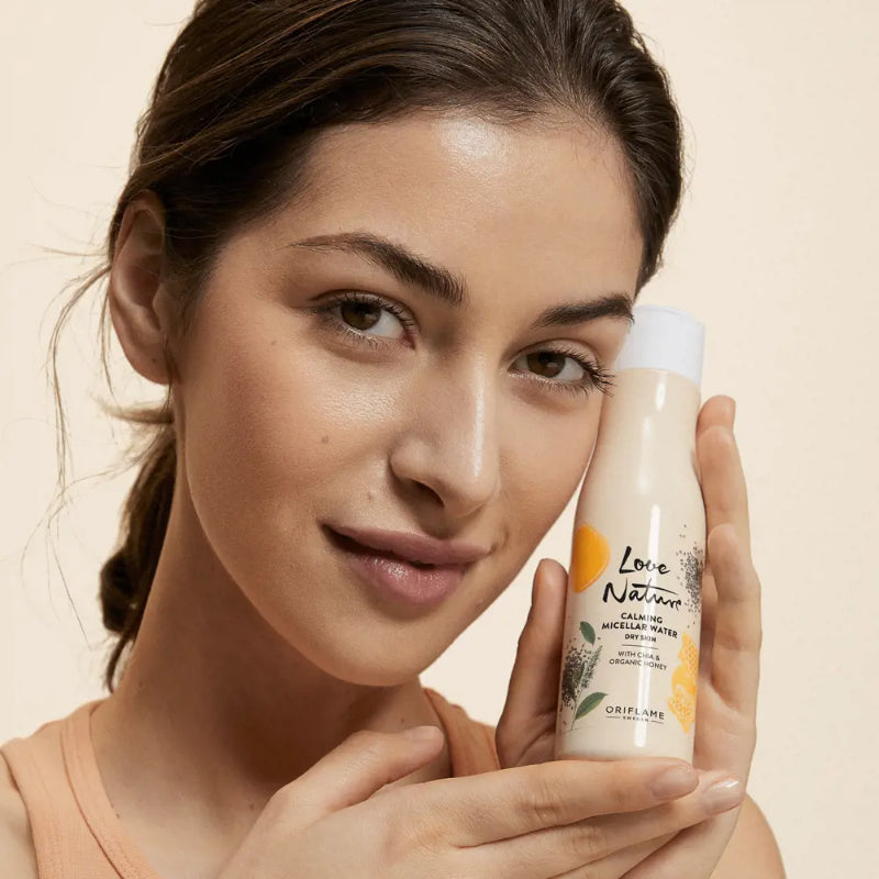 Oriflame Love Nature Calming Micellar Water With Chia & Organic Honey 150ml
