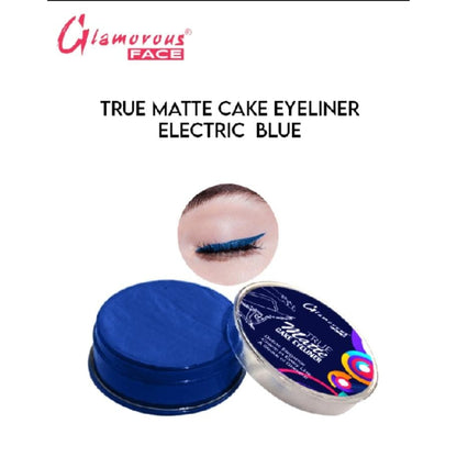 Glamorous Face Cake Eyeliner (Elecric Blue)