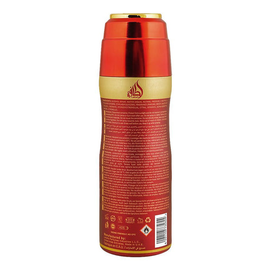 Lattafa Ameerat Al Arab Body Spray 200ml - Long Lasting Elegant Fragrance for Women