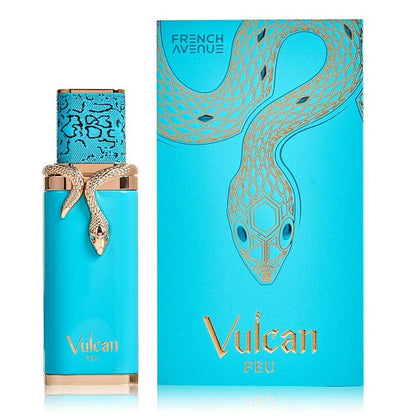 French Avenue Vulcan Feu Eau de Parfum 100ml - Long Lasting Original Bold Unisex Fragrance for Men & Women