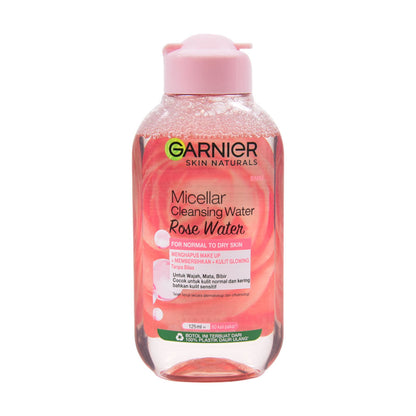 Garnier Micellar Cleansing Water Rose Water For Normal To Dry Skin 125ml