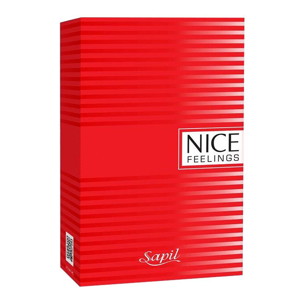 Aris Perfumes Sapil Nice Feelings Red for Men EDT-75ml