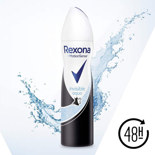 Rexona Invisible Aqua 48H Anti-Perspirant Deodorant Spray 200ml