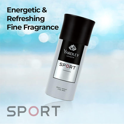 Yardley Sports Body Spray for Men-150ml