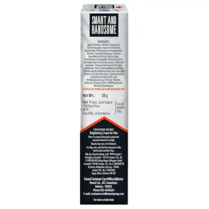 EMAMI FAIR/SMART & HANDSOME RADIANCE CREAM for Men 30G
