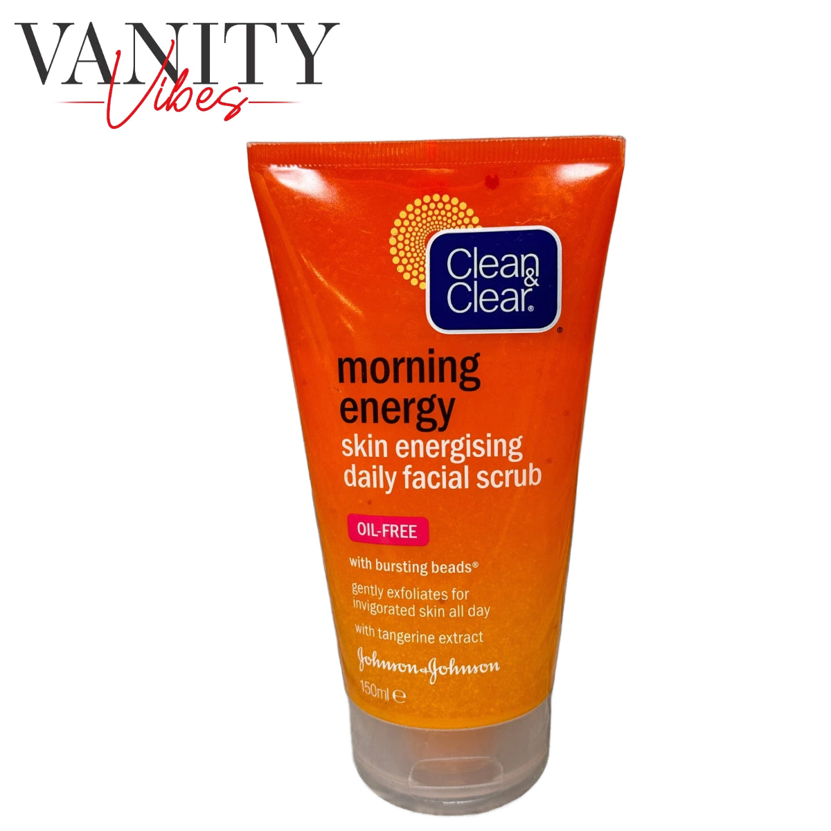 Clean & Clear Morning Energy Skin Energizing Daily Facial Scrub 150ml