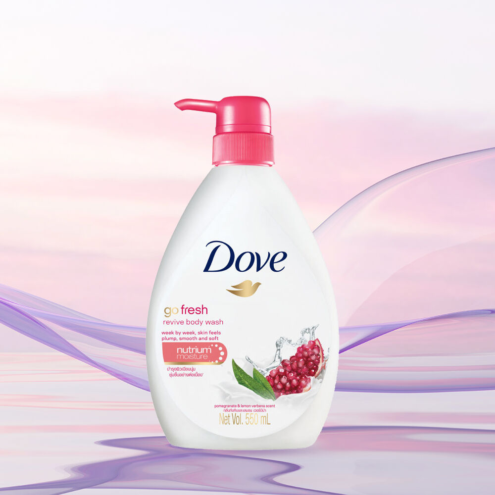 Dove Go Fresh Revive Pomegranate & Lemon Verbena Body Wash 550ml