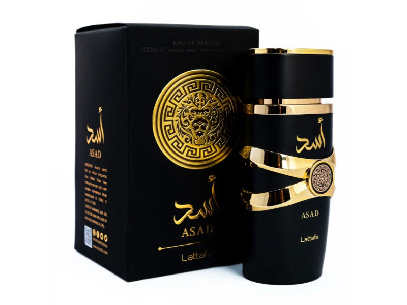Lattafa Asad Eau de Parfum 100ml - Original Long-Lasting Unisex Perfume for Men & Women