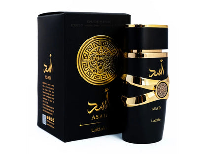 Lattafa Asad Eau de Parfum 100ml - Original Long-Lasting Unisex Perfume for Men & Women