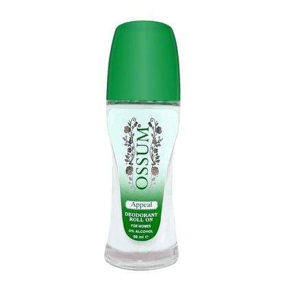 Ossum Appeal Deodorant Roll-On for Women 50ml 0% Alcohol Long-Lasting Freshness