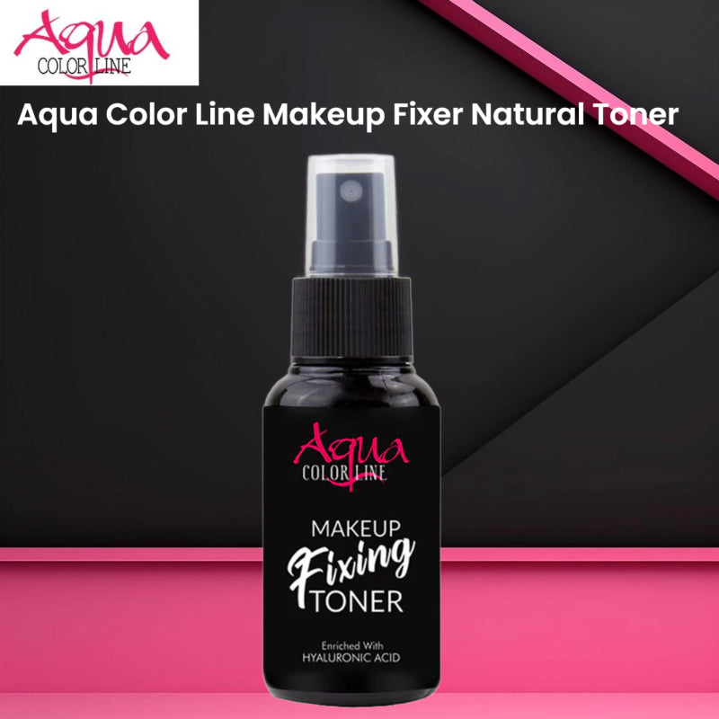 Aqua Color Line Makeup Fixer Natural Toner