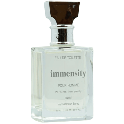 Immensity Pour Homme Eau De Toilette Paris 100ml – Long Lasting Fresh Masculine Fragrance Spray for Men