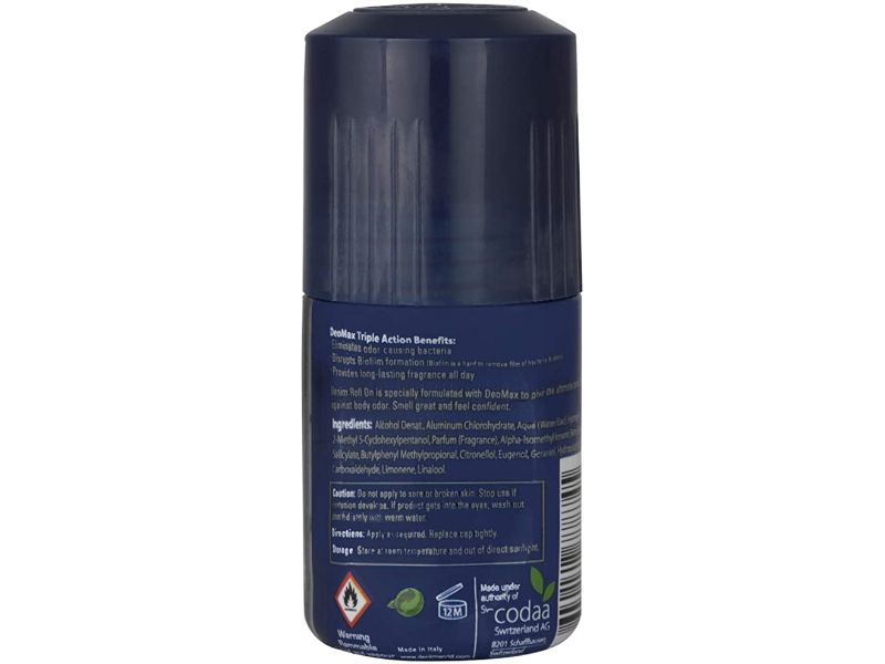 Aris Perfumes DENIM River Deodorant Roll On for Men, 50 ml