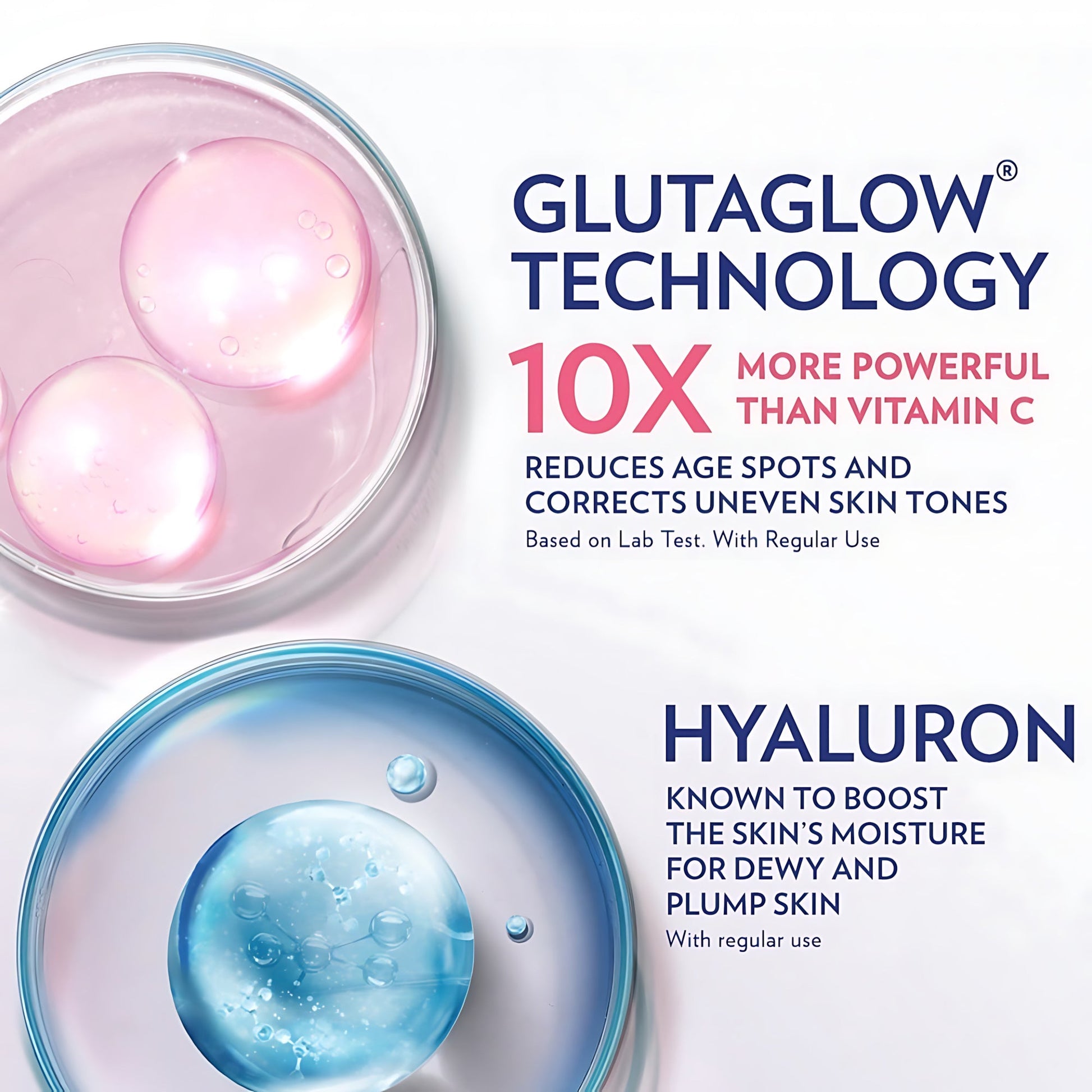 Vaseline Healthy Bright Gluta-Hya Serum Burst Lotion Pro-Age Restore 70x 290ml