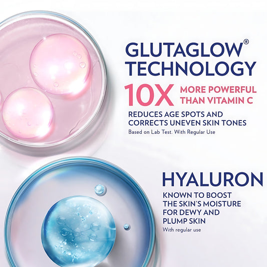 Vaseline Healthy Bright Gluta-Hya Serum Burst Lotion Pro-Age Restore 70x 290ml