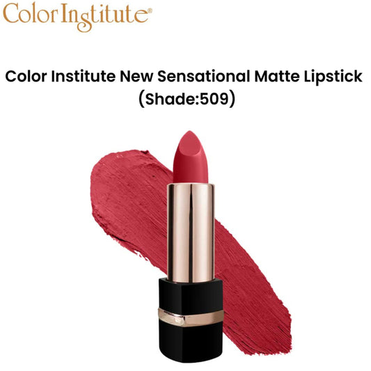 Color Institute New Sensational Matte Lipstick (Shade:509)