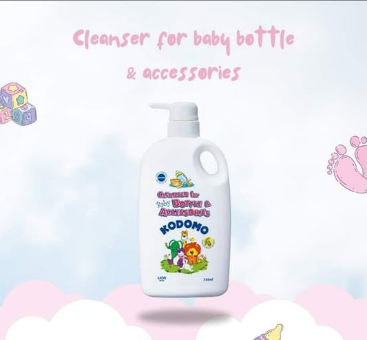 Kodomo Lion Bottle & Accessories Cleanser for Baby 750ml