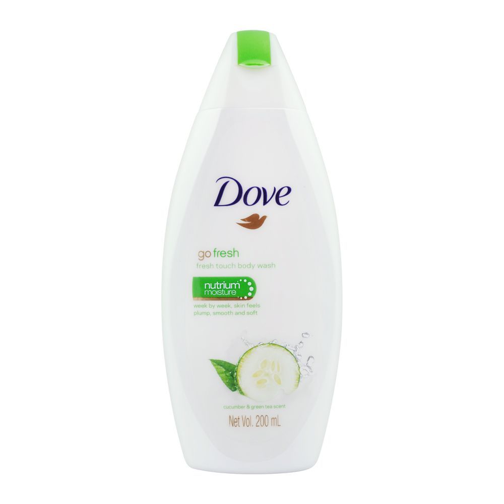 Dove Go Fresh Cucumber & Green Tea Scent Body Wash 200ml