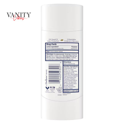 Dove Advanced Care Clear Finish Antiperspirant Stick Deodorants 2.6Oz-(74g)