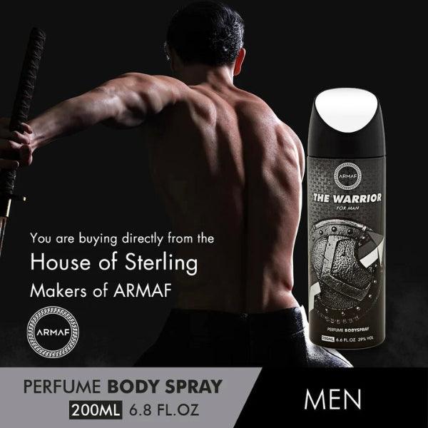 Armaf The Warrior Perfume Body Spray 200ml for Men