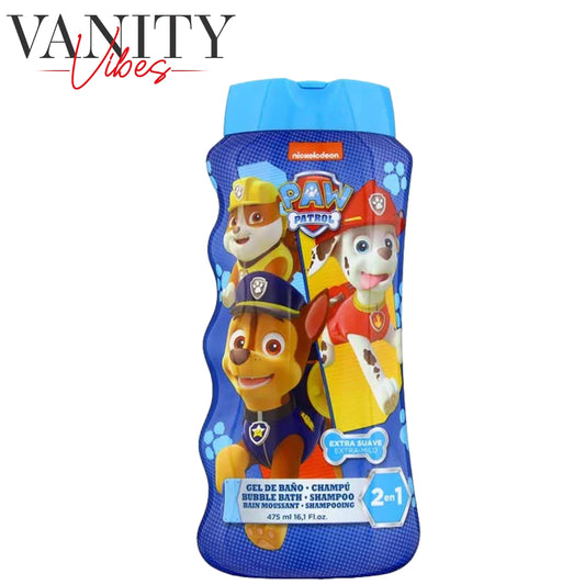 Lorenay Paw Patrol 2 In 1 Bubble Bath & Shampoo 475 ML