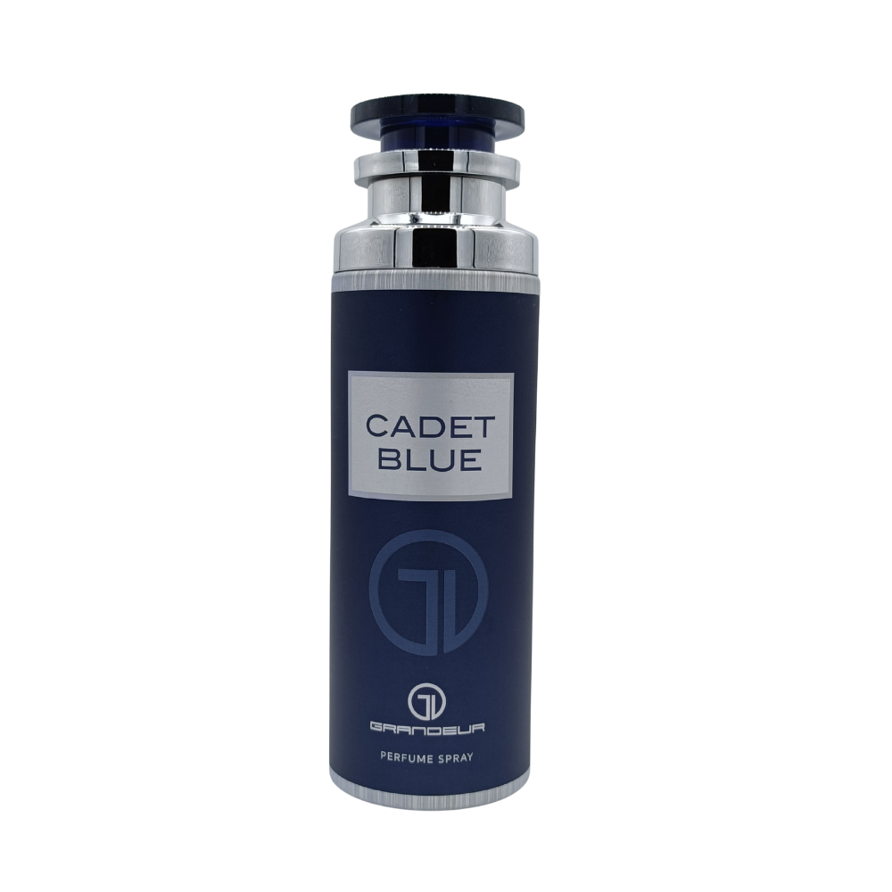 Cadet Blue Grandeur Perfume Spray 200ml - Premium Unisex Body Mist with Long Lasting Fresh & Sophisticated Fragrance