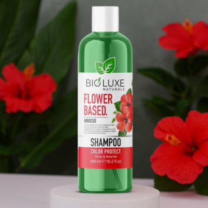 BioLuxe Flower Based Hibiscus Color Protect Shampoo 480ml