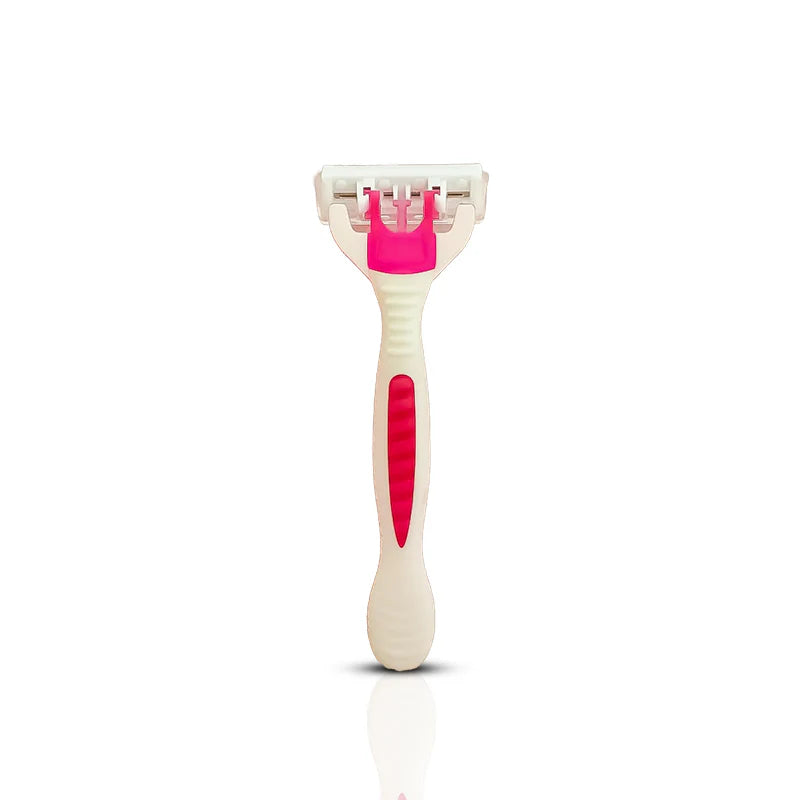 Glamorous Face 2 In 1 Adjustable Razor 3 blades For Women