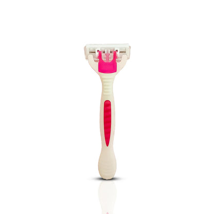 Glamorous Face 2 In 1 Adjustable Razor 3 blades For Women