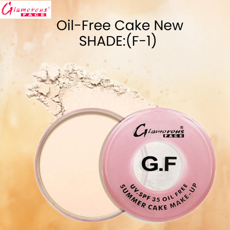 Glamorous Face Oil-Free Cake New (Shade:F-1)