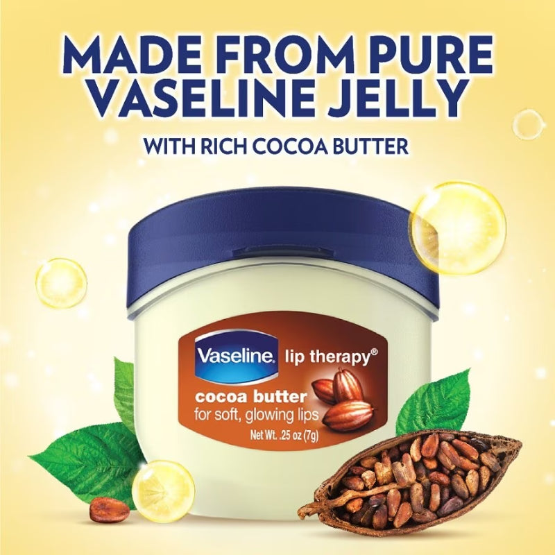 Vaseline Lip Therapy Lip Balm Cocoa Butter 7g