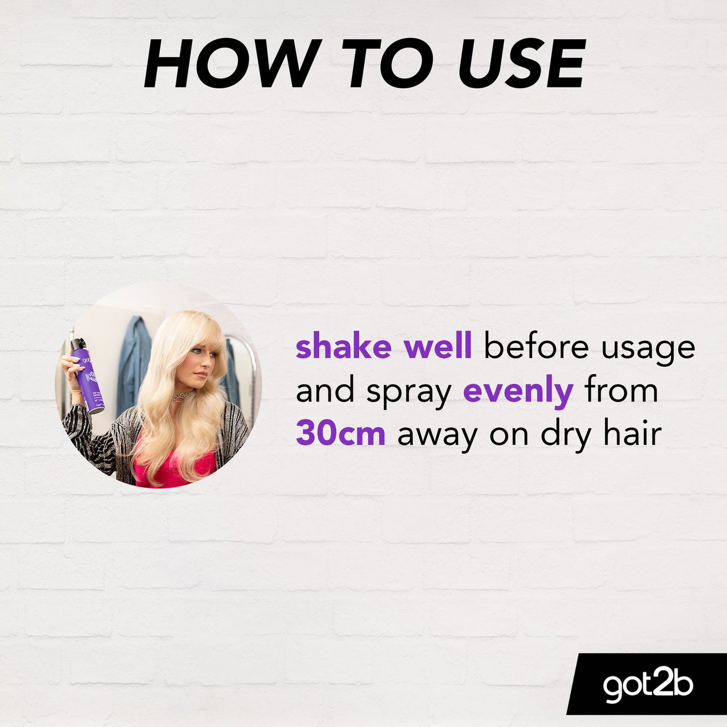Schwarzkopf Got2b Volumania 24H Volumizing Hairspray 300ml Long-Lasting Volume & Strong Hold