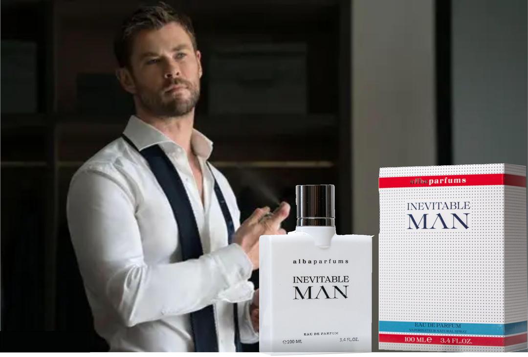 Alba Perfumes Albaparfums Inevitable Man Eau de Parfum 100ml - Long Lasting Original Bold Masculine Fragrance for Men