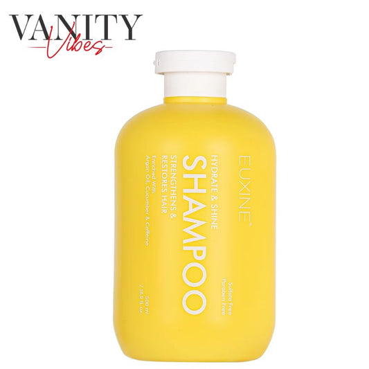 Euxine Hydrate & Shine Shampoo Strengthens & Restores Hair 500ml