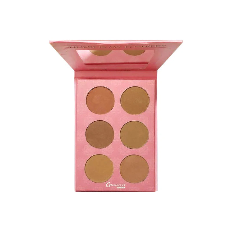 Glamorous Face 6 Color Contour Powder Kit (Group A)
