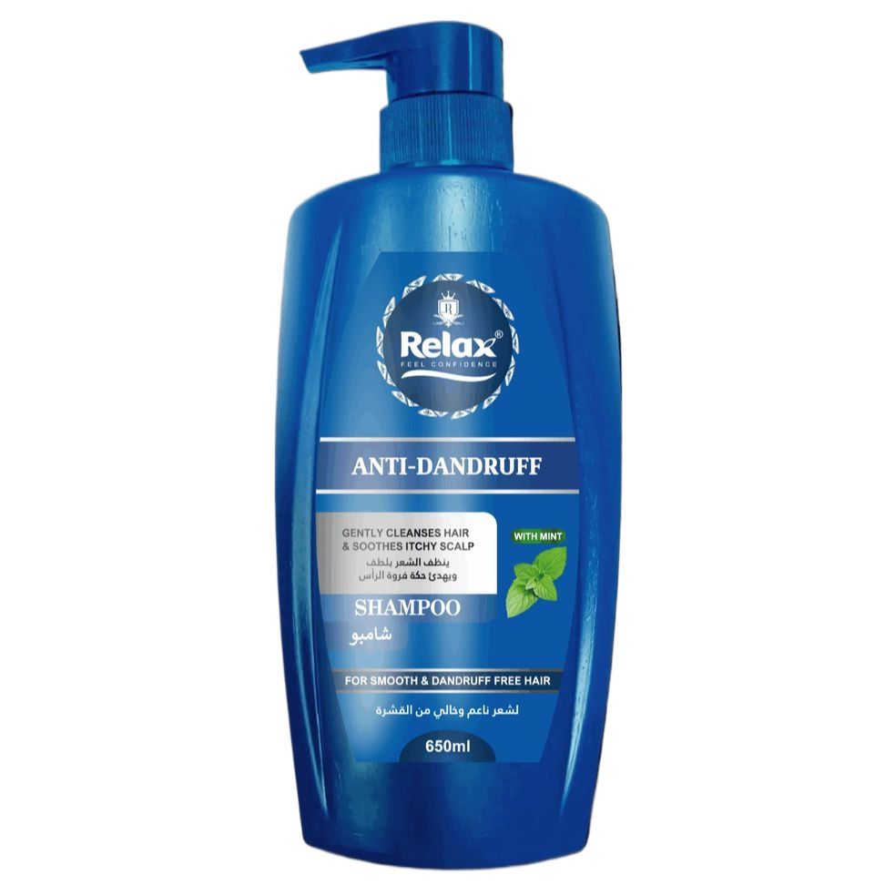Relax Feel Confident Anti Dandruff Shampoo 650ml