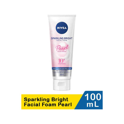Nivea Sparkling Bright Facial Foam Pearl Micro Serum 100ml